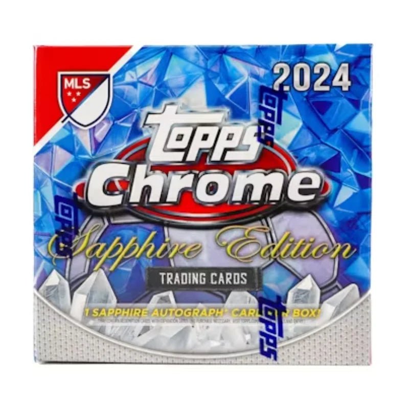2024 Topps Chrome MLS Sapphire Soccer Edition Box - Menjong
