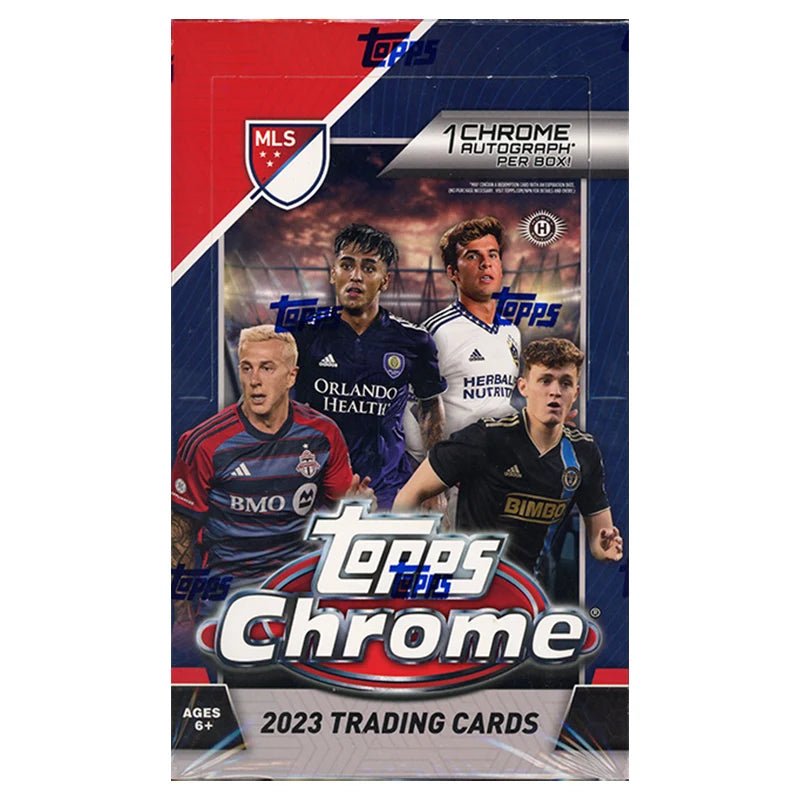 2023 Topps Chrome MLS Soccer Hobby 12 Box Case - Menjong