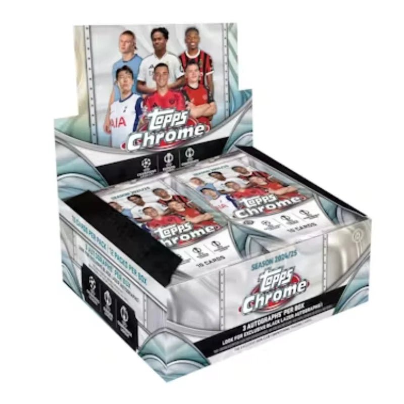 2024/25 Topps Chrome UEFA Club Competitions Jumbo Hobby Box - Menjong