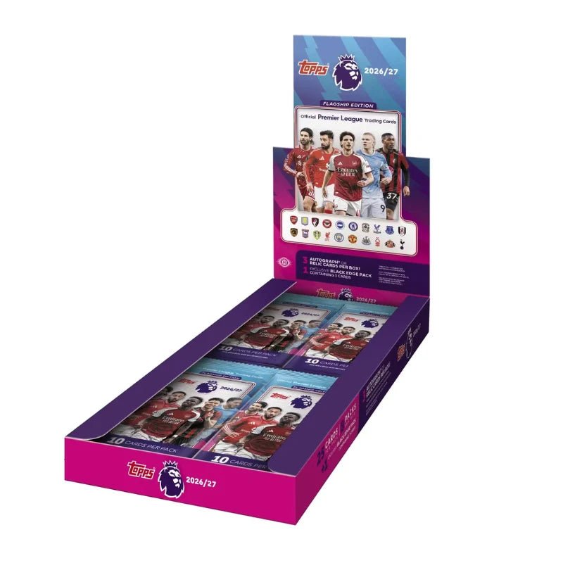 2026/27 Topps Premier League Soccer Hobby Box - Menjong