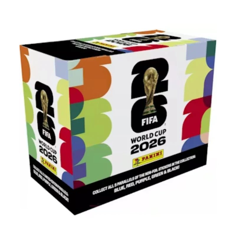 682a4409a1db0c78a6b349d711221e1b 2026 Panini FIFA World Cup Soccer 25 Pack Sticker 30 Box Case - Menjong