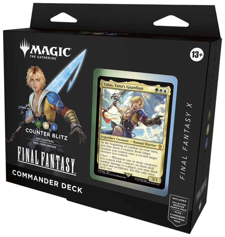 Final Fantasy X Counter Blitz Commander Deck - Menjong