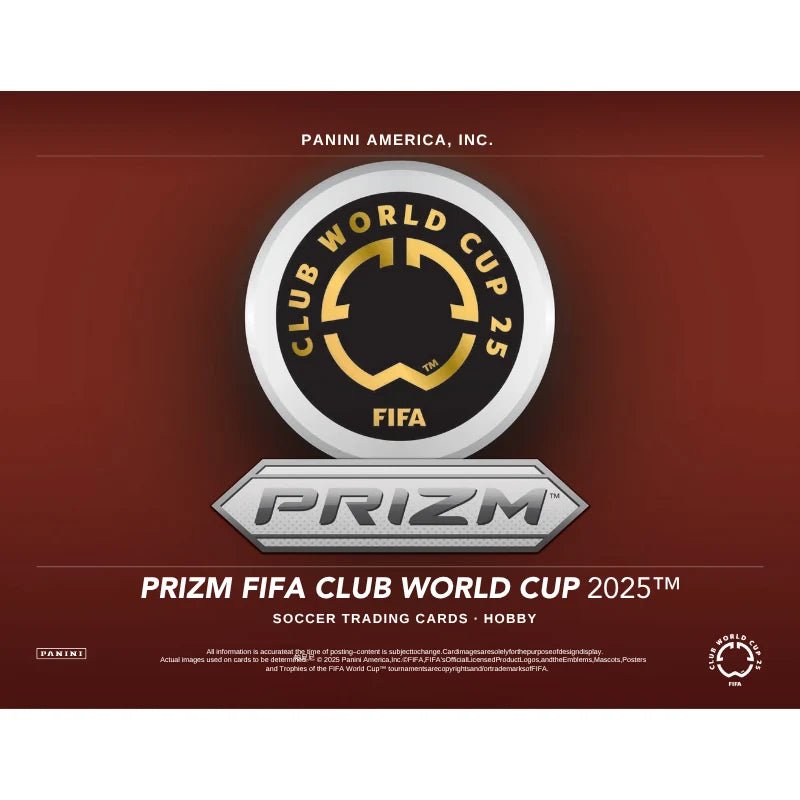 2025 Panini Prizm FIFA Club World Cup Soccer Hobby 12 Box Case - Menjong