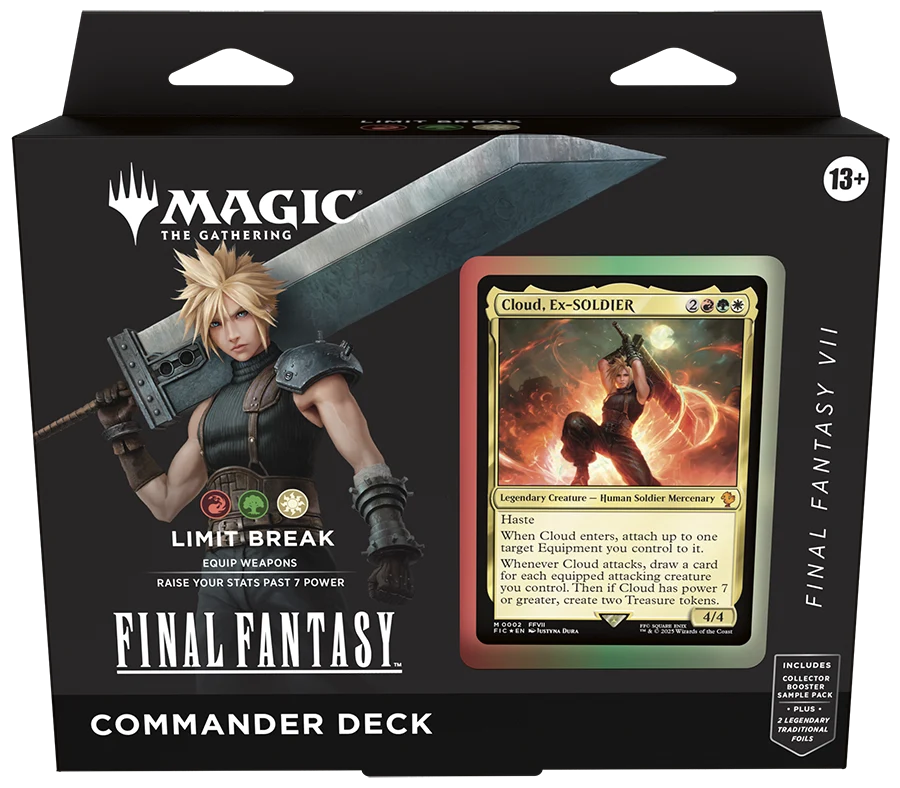 Final Fantasy Commander Deck Set of 4 - Menjong