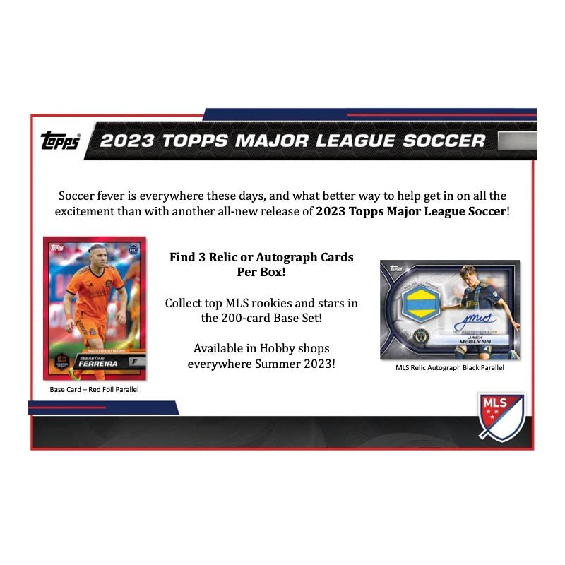 2023 Topps MLS Soccer Hobby Box - Menjong