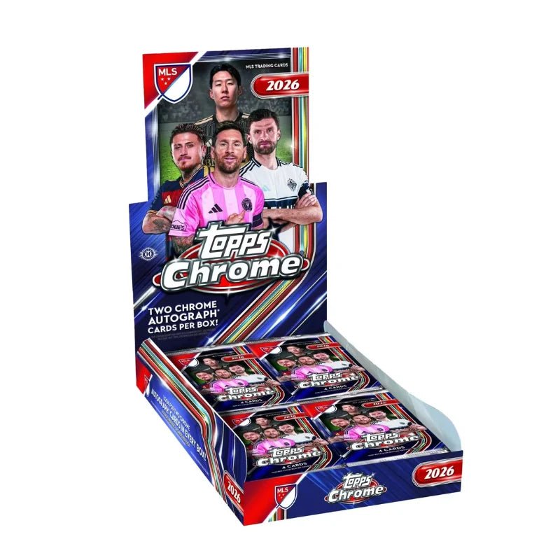 2026 Topps Chrome MLS Soccer Hobby Box - Menjong
