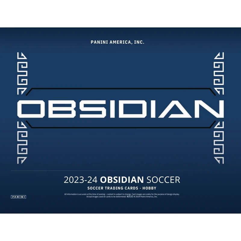 2023/24 Panini Obsidian Soccer Hobby 12 Box Case - Menjong