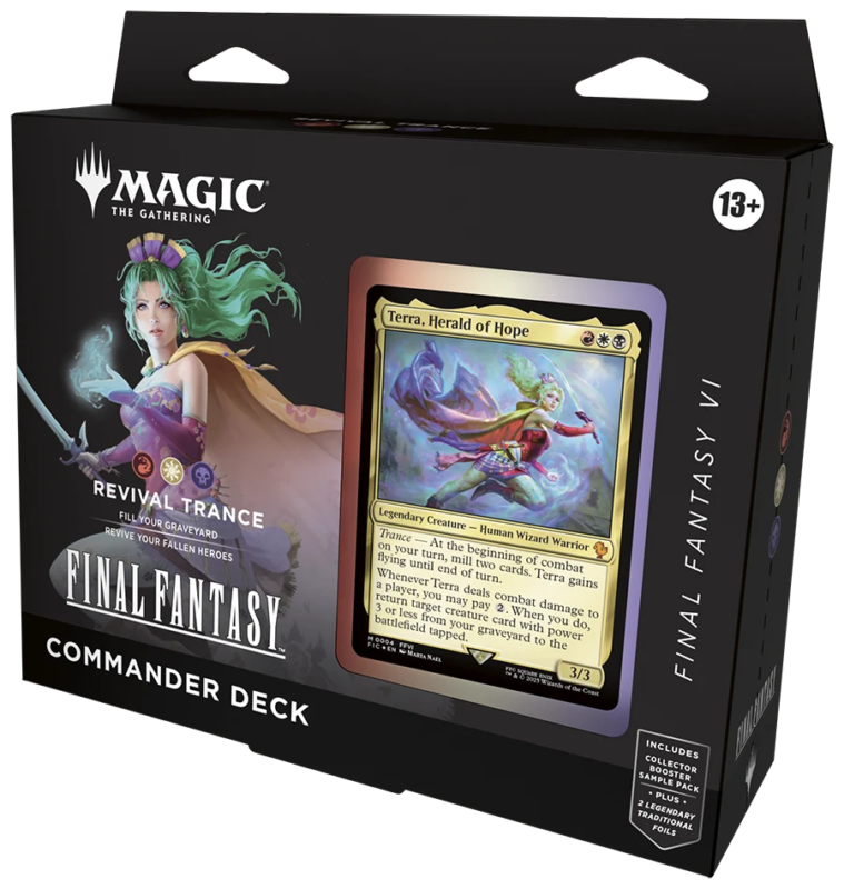 Final Fantasy VI Revival Trance Commander Deck - Menjong