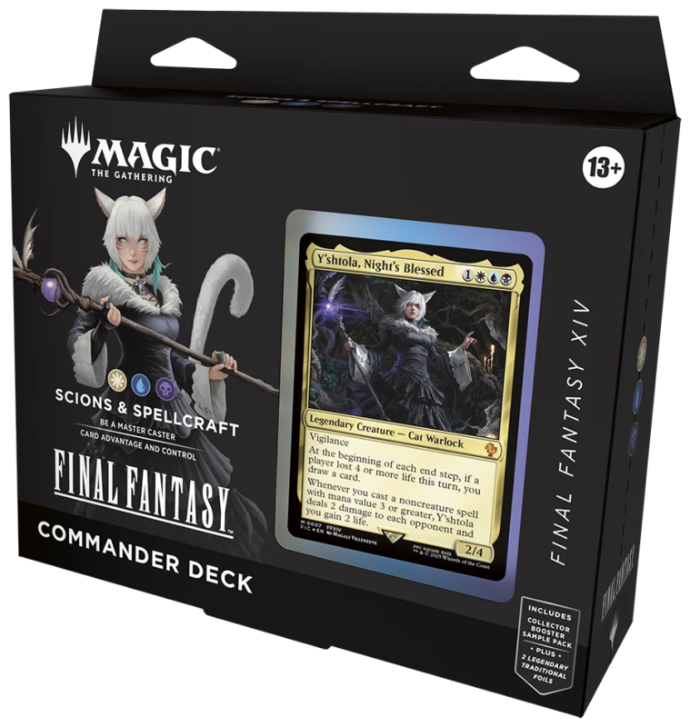 Final Fantasy XIV Scions & Spellcraft Commander Deck - Menjong