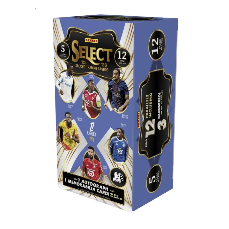 854d059b7c6984935afa204d310fd841-1 2025/26 Panini Select Ligue 1 Soccer H2 Box - Menjong