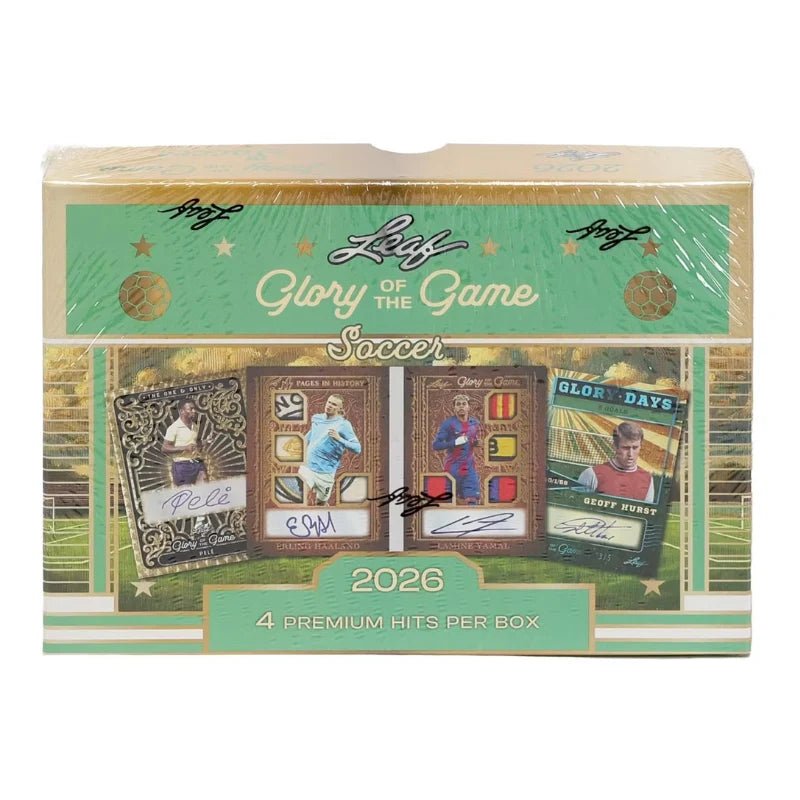 2026 Leaf Glory of the Game Soccer Hobby Box - Menjong
