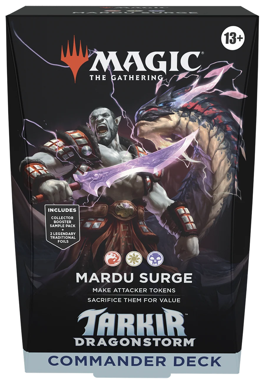 88e4dc4abd49ade7621f072a3dc035de Tarkir Dragonstorm Mardu Surge Commander Deck - Menjong