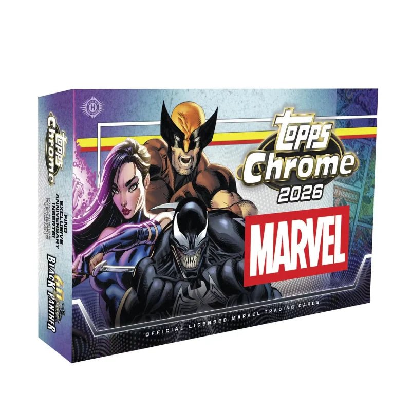 2026 Topps Marvel Comics Chrome Hobby 8 Box Case - Menjong