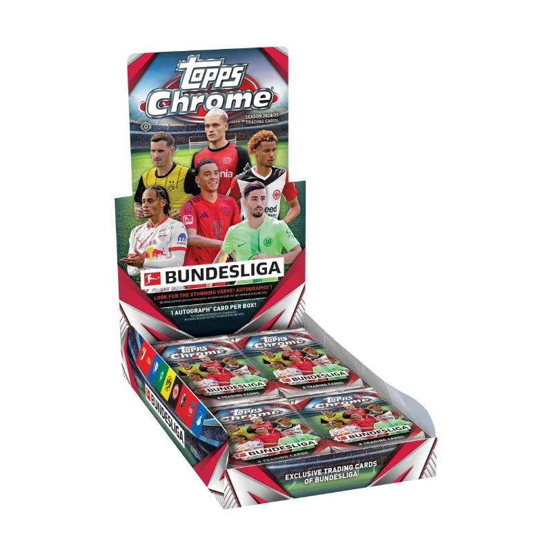 2024/25 Topps Chrome Bundesliga Soccer Hobby 12 Box Case - Menjong