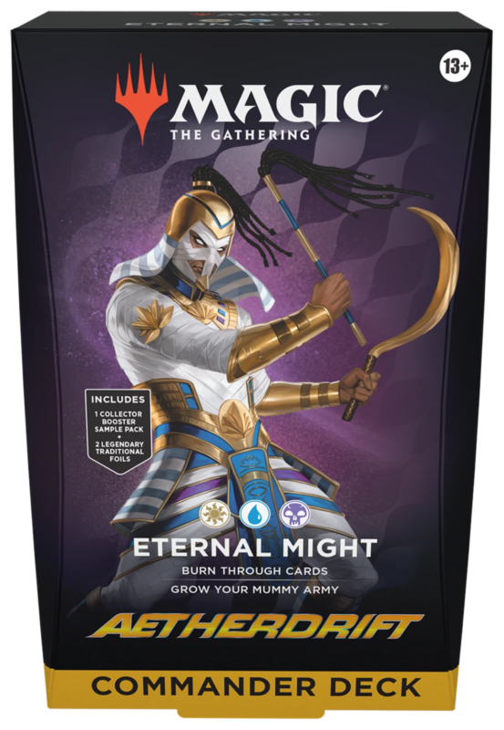 Aetherdrift Eternal Might Commander Deck - Menjong