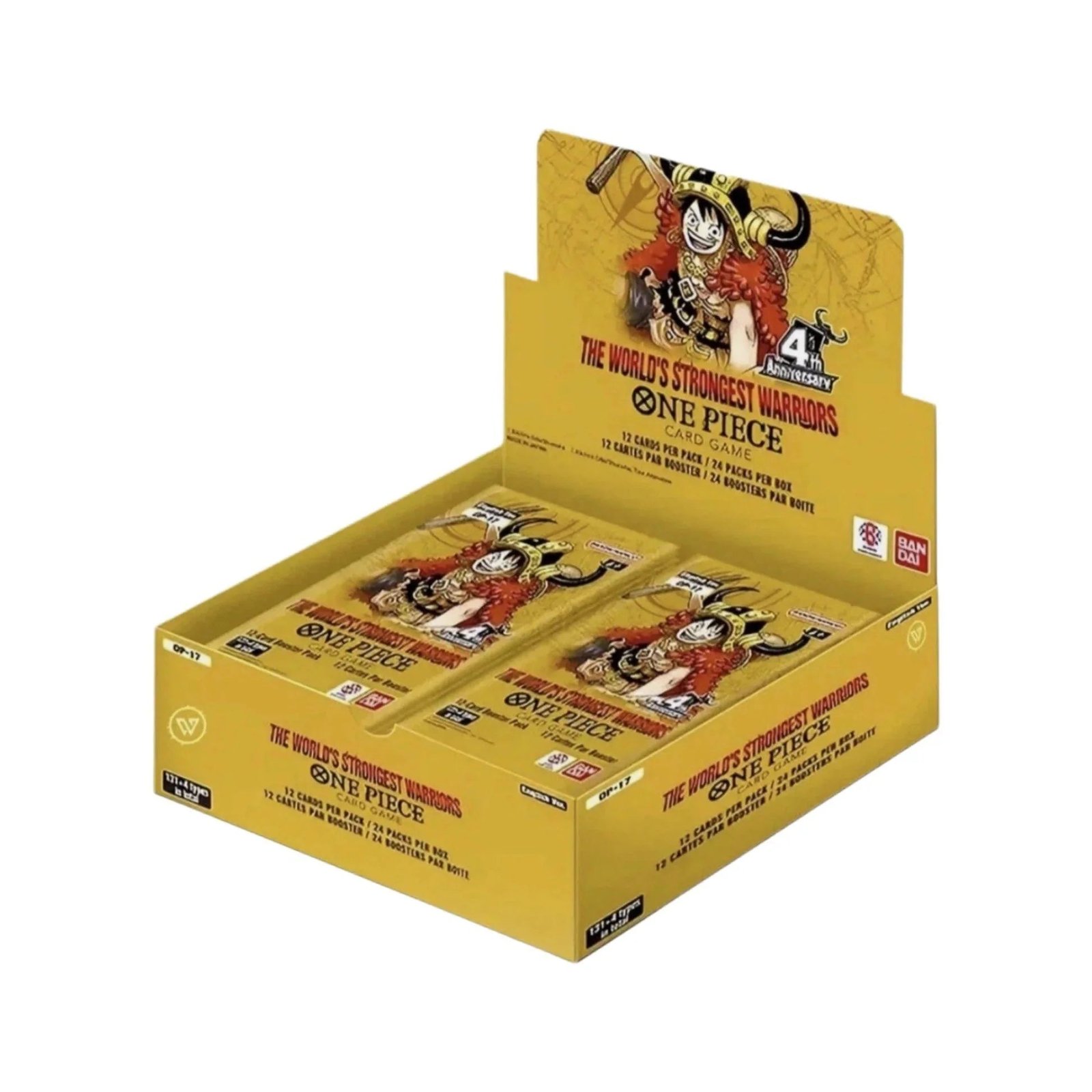 99fa735401e703831a5f7bee9a045485 One Piece Card Game: Booster Box (OP-17) - Menjong