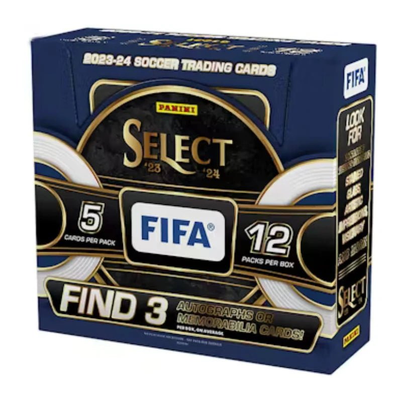 2023/24 Panini Select FIFA Soccer Hobby 12 Box Case - Menjong