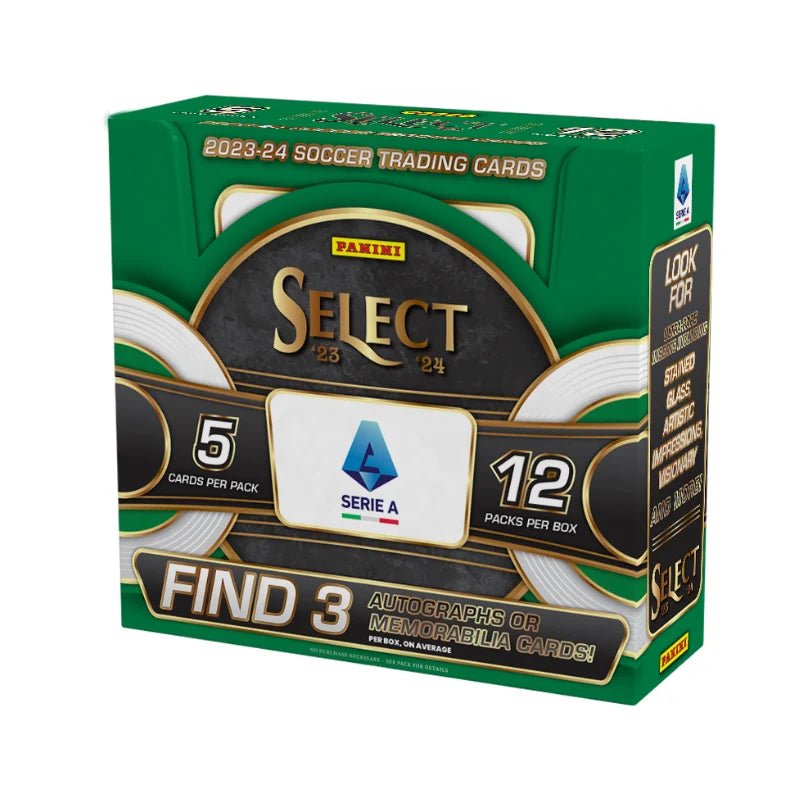 2023/24 Panini Select Serie A Soccer Hobby 12 Box Case - Menjong