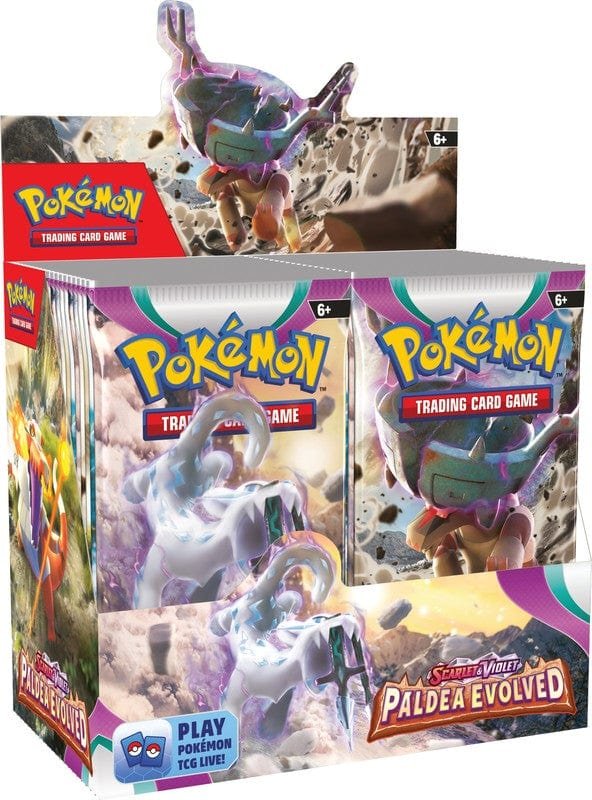 Pokemon Paldea Evolved Booster Box - Menjong
