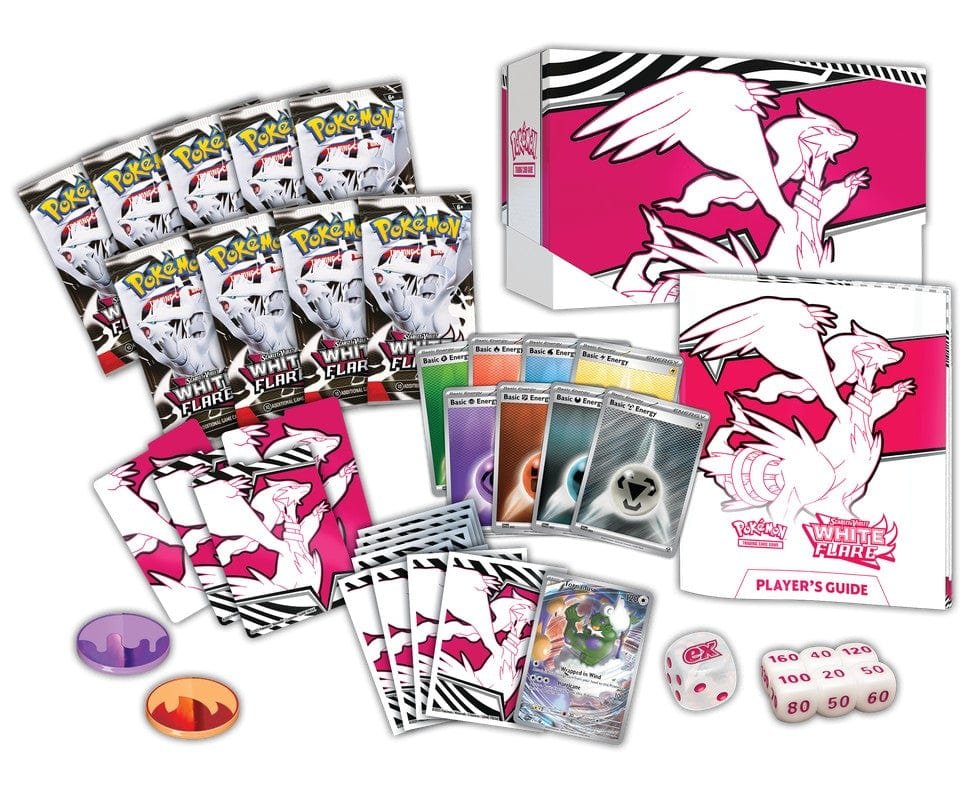 Pokemon White Flare SV10.5 Elite Trainer Box - Menjong