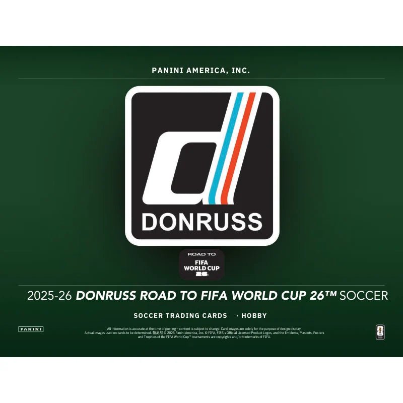 2025/26 Panini Donruss Road To FIFA World Cup 26 Soccer Hobby 12 Box Case - Menjong