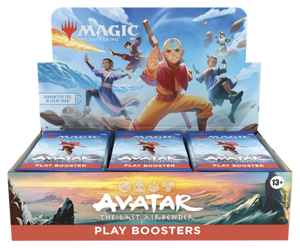 Avatar The Last Airbender Play Booster Box - Menjong