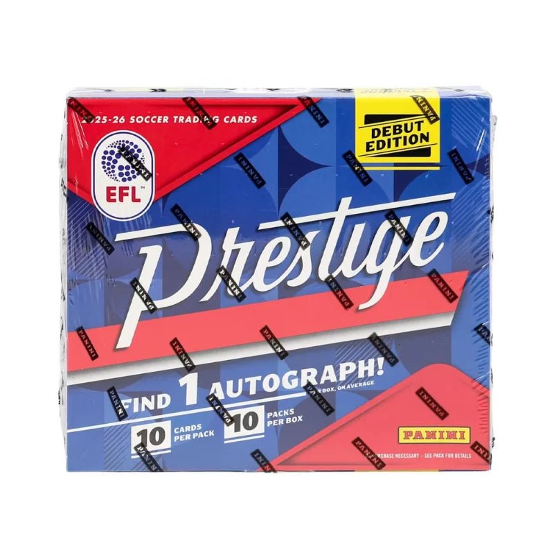 2025/26 Panini Prestige EFL Soccer Hobby Preferred Box - Menjong