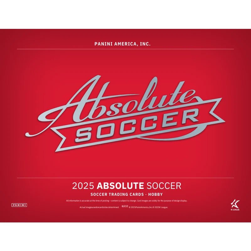 2025 Panini Absolute K League Soccer Hobby Box - Menjong