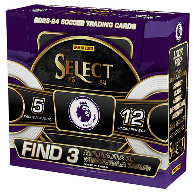 2023/24 Panini Select EPL Soccer Hobby Box - Menjong
