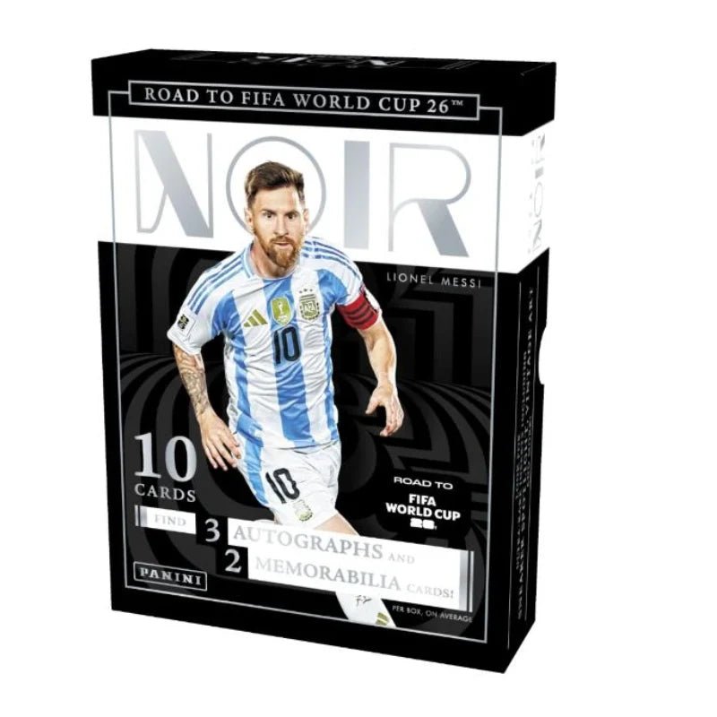 2025/26 Panini Noir Road to World Cup Soccer Hobby Box - Menjong