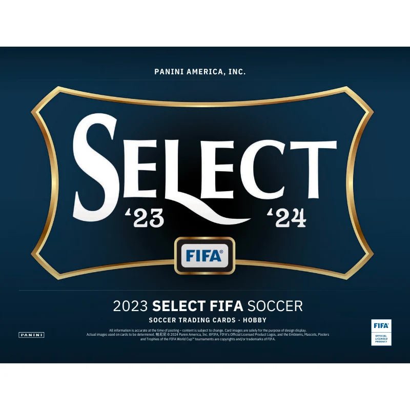 2023/24 Panini Select FIFA Soccer Hobby 12 Box Case - Menjong