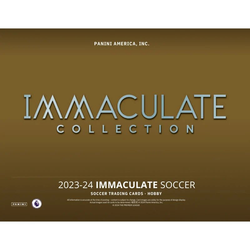 2024 Panini Immaculate Soccer Hobby Box - Menjong