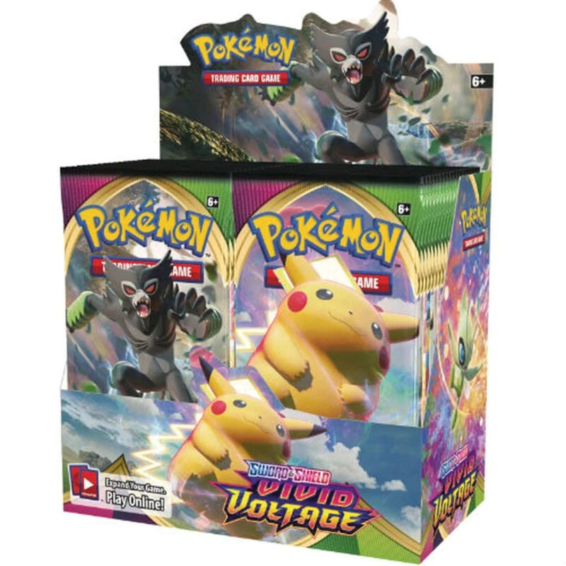Pokemon TCG Vivid Voltage Booster Box - Menjong