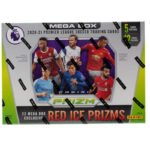2020/21 Panini Prizm EPL Soccer Mega Box Red Ice 20 Box Case - Menjong