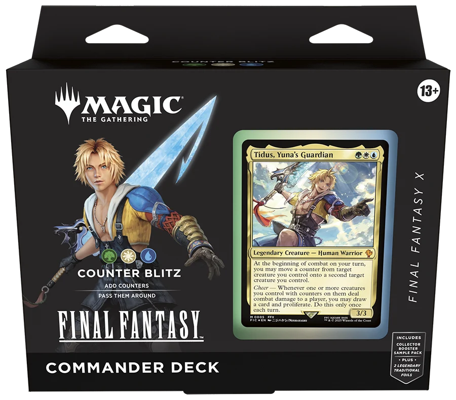 Final Fantasy X Counter Blitz Commander Deck - Menjong
