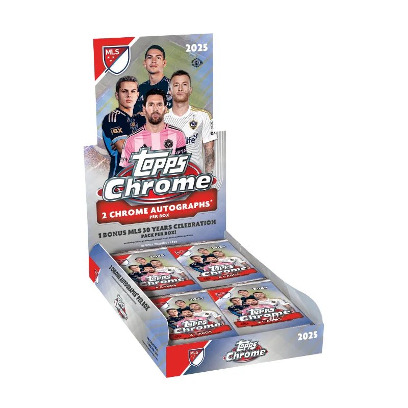 2025 Topps Chrome MLS Soccer Hobby Box - Menjong