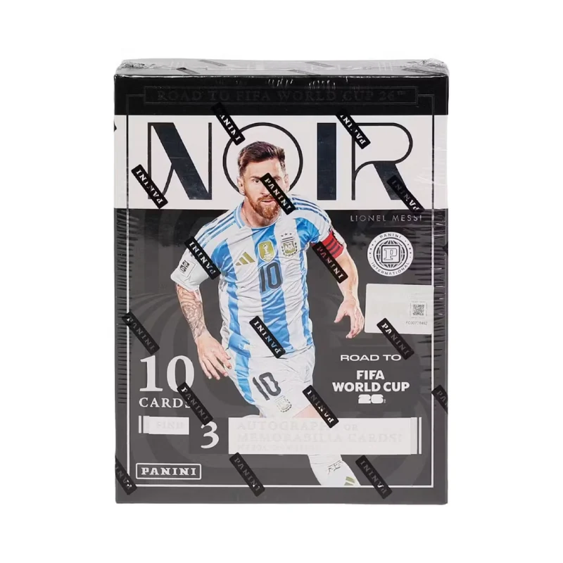 2025/26 Panini Noir Road to World Cup Soccer Hobby International Box - Menjong