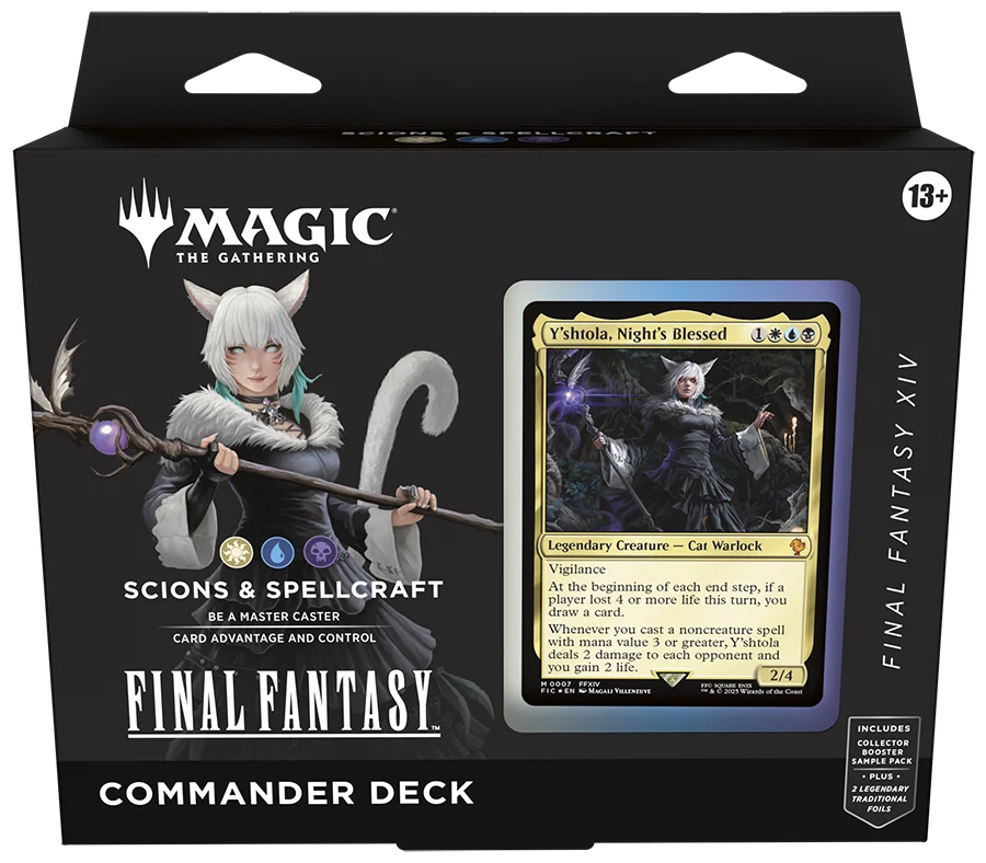 Final Fantasy XIV Scions & Spellcraft Commander Deck - Menjong