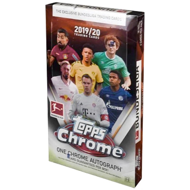 2019/20 Topps Chrome Bundesliga Soccer Hobby Case (12ct) - Menjong